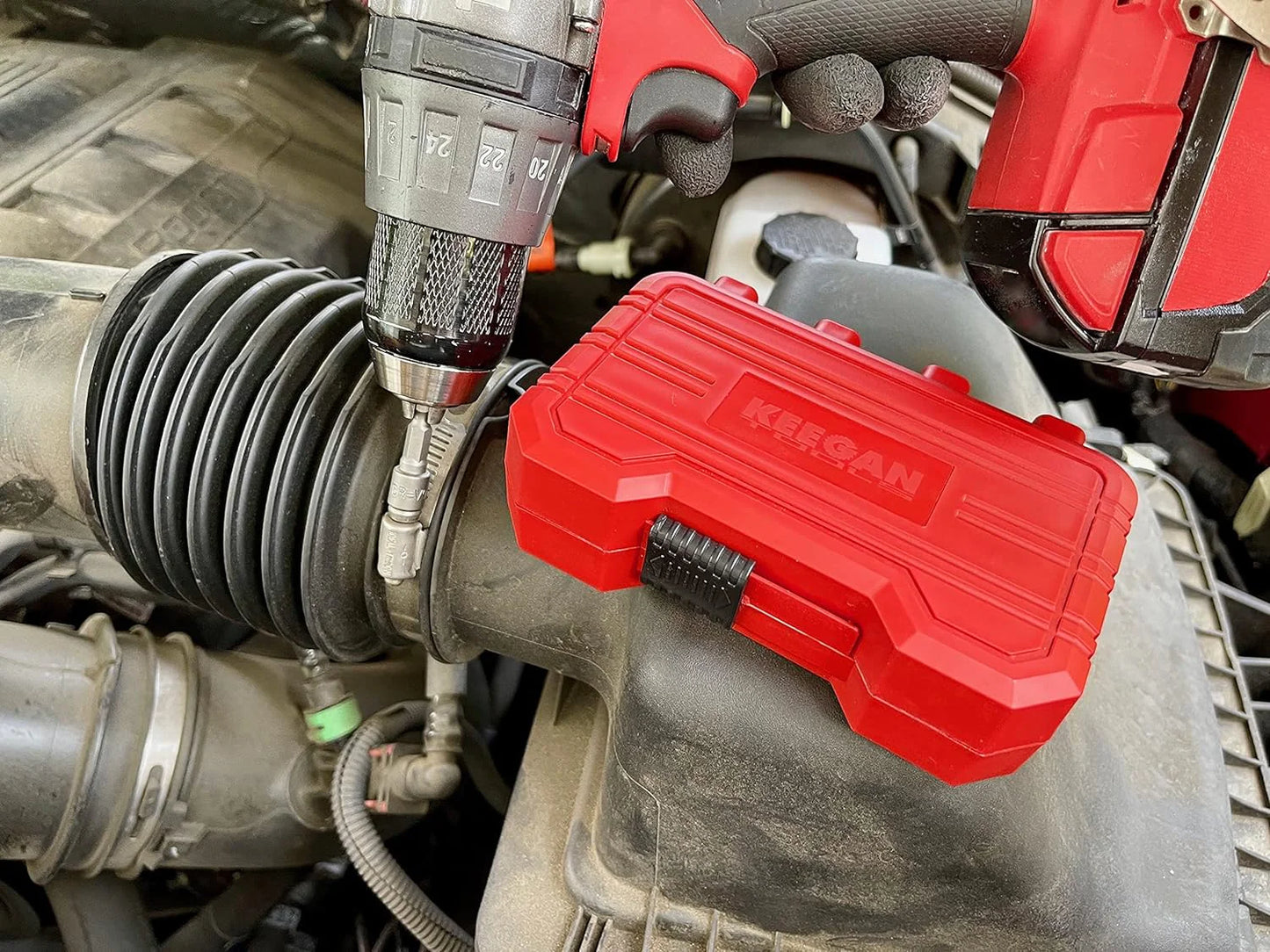 CRAFT 37-Piece Impact Driver Bit Set with Magnetic Holder – Phillips, Torx, Slotted, Hex & Nut Drivers